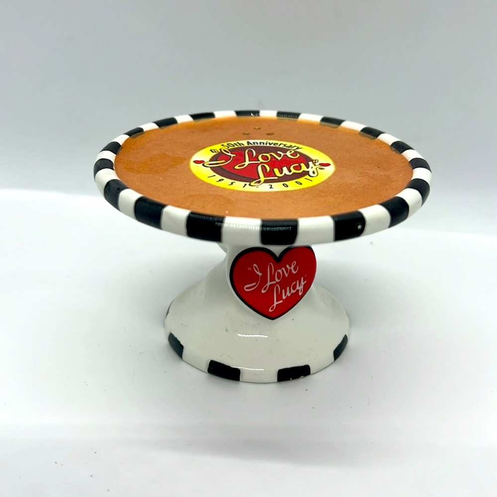 I Love Lucy 50th Anniversary Collectible Ceramic Salt Shaker Preowned